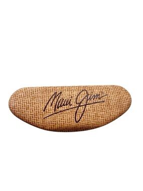 Maui Jim Textured Bamboo Hardshell Sunglass Case